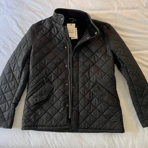 NWT Barbour Powell Quilt Fleece Lined Jacket XL
